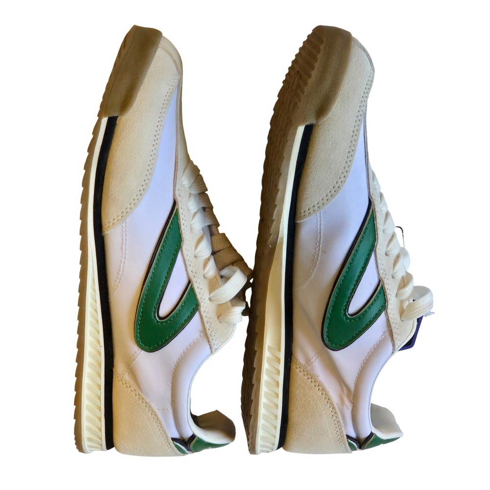 Tretorn Kristine Elite G Sneakers Women's Size 8 White Green Leather - Picture 4 of 10